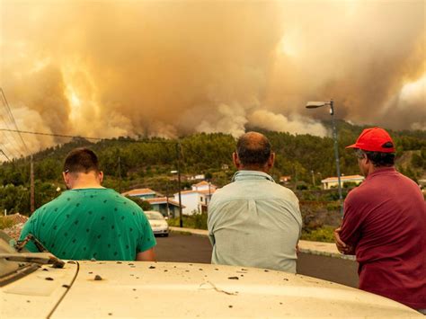 Better weather conditions help slow down La Palma wildfire in Spain’s Canary Islands