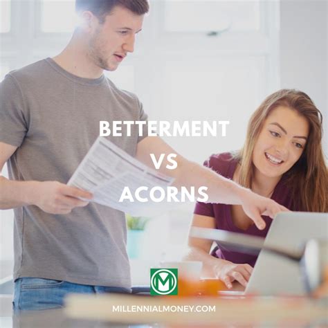 Acorns vs. Betterment. Acorns and Betterment both have plenty to offer, but they have different target markets. Acorns is great for getting people on the path to investing. Its round-ups can give you an extra nudge and start investing with just $5. If all you want is round-ups, the cost is $1 per month.. 