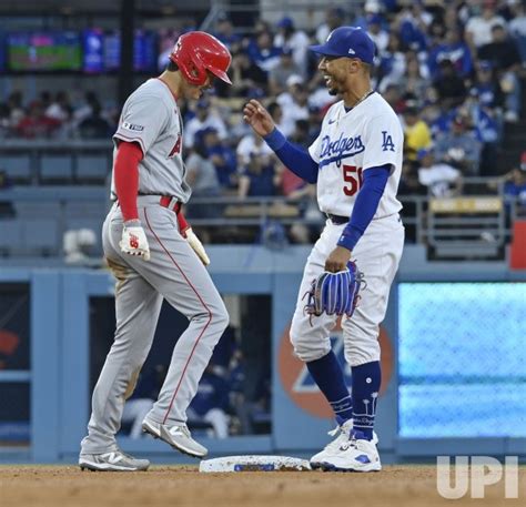 Betts hits two of Dodgers’ five homers and drives in four runs in 11-4 victory over Angels