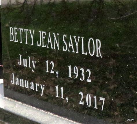 Betty Jean Sayler Klein (1940-1995) - Find a Grave Memorial