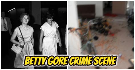 Betty gore crime scene pictures. After the yellow police tape comes down at a crime scene, new residents bring new furniture, new belongings and new lives. But in many cases, the house continues to be defined by what once ... 
