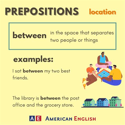 Between Preposition Example