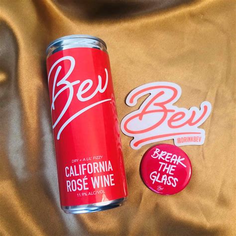 Bev wine. Bev is a canned wine brand that offers crisp, dry and fizzy wines made with California grapes and no sugar. Shop online for rosé, blanc, gris, noir, glam, glow, orange, bev … 