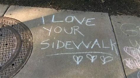 Beverly sisters connect with neighbors through colorful sidewalk chalk questions