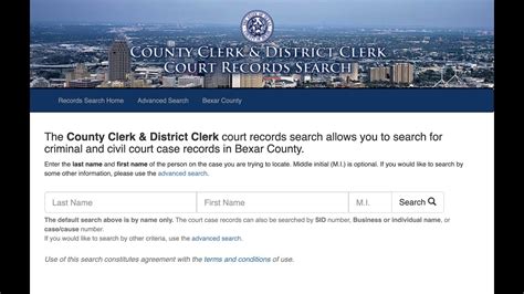 Bexar county case number search.  Lookup court cases, access docket informatio...