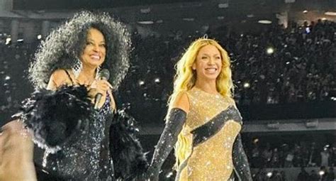 BeyHive reacts to Diana Ross singing ‘Happy Birthday’ to Beyoncé during her show in LA