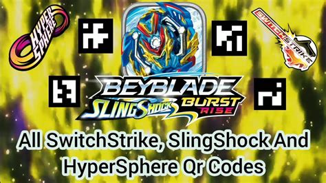 Beyblade Burst App QR CODES (SwitchStrike Wave 4) - YouTube