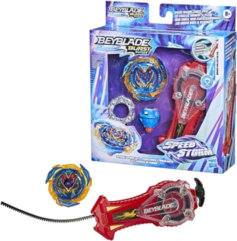 Beyblade Burst Surge Speedstorm Spark Power Set - amazon.ae