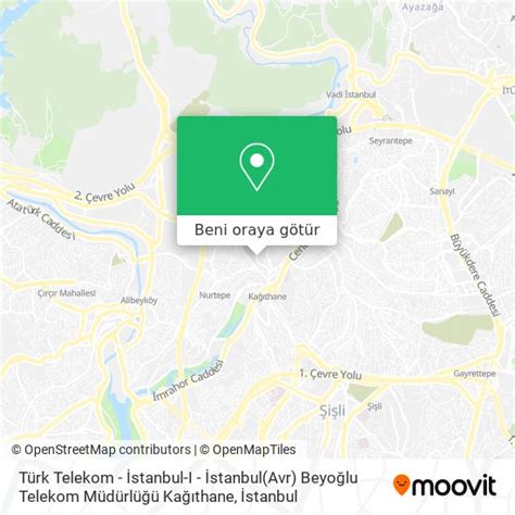 Beyoğlu türk telekom müdürlüğü adresi