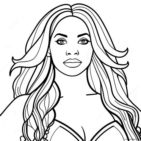 Beyonce Coloring