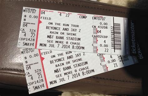 Beyonce Concert Ticket Price