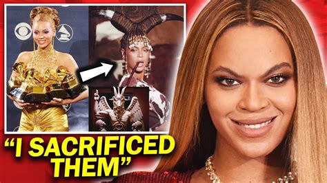 Beyonce selling her soul. Beyoncé's use of religious symbolism has helped fuel the theories. Beyoncé and Jay Z are well aware of the increasingly bizarre theories that surround them - Beyonce directly addresses them in ... 