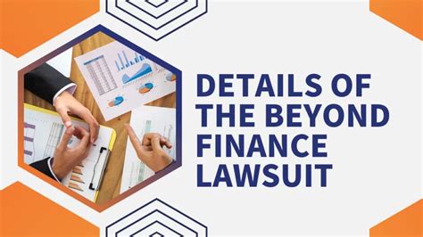 Beyond finance lawsuit. The Beyond Finance lawsuit is a class-action lawsuit that was filed in California in 2020. It alleges that the company, Beyond Finance, has been engaged in a fraudulent scheme to scam customers out of their hard-earned money. The lawsuit seeks to recoup damages for those affected by the alleged fraud. 