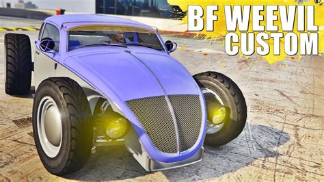 Bf weevil custom where to buy. The BF Weevil Custom Is A Surprisingly Fast Hot Rod Top Speed: 137.5 MPH ... You'll first have to buy a regular Weevil and convert it for a little less than 1 million in-game dollars. This will ... 