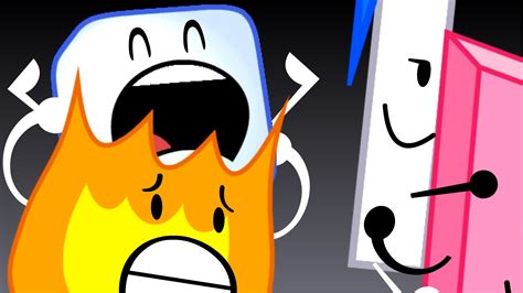 Bfdi 8. The word "AGAIN" in the logo. Comic Sans. " Get in the Van ". Anything owned by Freesmart, but also. occasionally used in season 1 often with a rainbow gradient. Helvetica Oblique. " Get Digging ". Text below " Recommended Characters ". 
