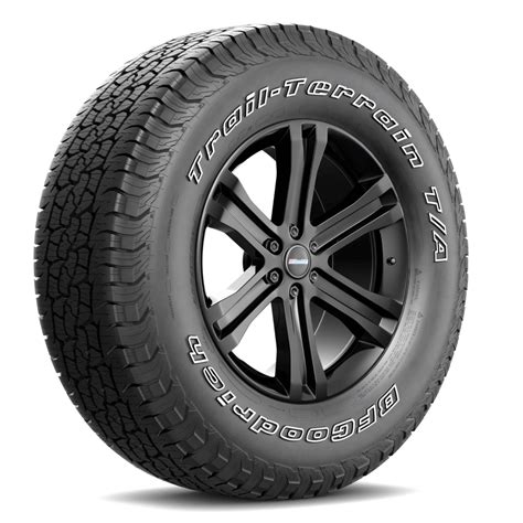 BFGOODRICH Trail-Terrain T/A All-Weather; 3PMSF; Mud and Snow; Light Truck/SUV/CUV; Adventure-ready when you need it. Find your size View Details 0 of 3 products selected. Clear All. Show. Compare BFGoodrich Tires USA All car tire sizes 255 / 55 R 20 Tires 255 / 55 R 20 Tires .... 