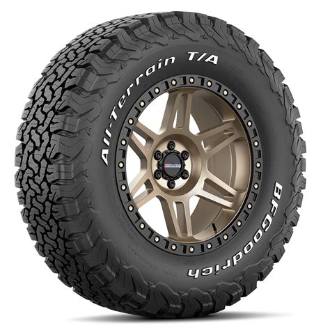The 255/65R17 BFGoodrich All-Terrain T/A KO2 has a diameter of 30.1", a width of 10.2", mounts on a 17" rim and has 691 revolutions per mile. It weighs 47.7 lbs, has a max load of 2600/2337 lbs, a maximum air pressure of 65 psi, a tread depth of 15/32" and should be used on a rim width of 7-9". Comments : Awsome tire.. 