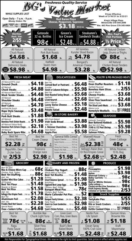 Bg's market weekly ad. Things To Know About Bg's market weekly ad. 