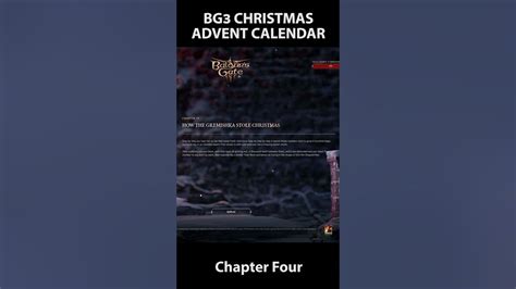 Bg3 Advent Calendar
