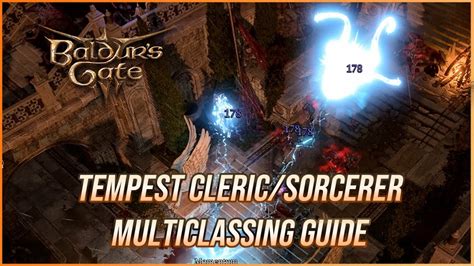 Bg3 tempest cleric multiclass. Things To Know About Bg3 tempest cleric multiclass. 