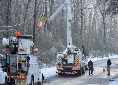 Baltimore County still has the most power outages, according to BGE. Trucks from regional power companies have been brought in to help in the effort, including more than 800 crews.