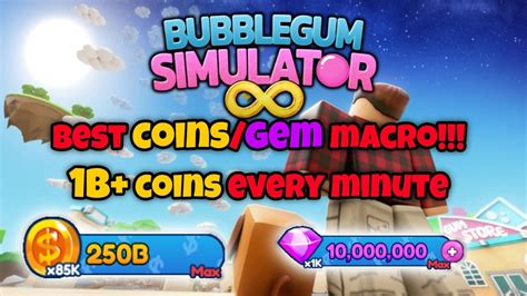 Bgsi hacks. The TinyTask macro recording: https://www.  Bubble Gum Simulator inf...