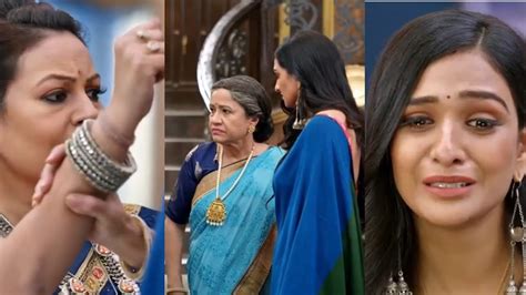 Bhagyalakshmi today episode written update. BhagyaLakshmi Upcoming Story, Spoilers, Latest Gossip , Future Story, Latest News and Upcoming Twist on Justshowbiz.net The episode starts with Lakshmi packing her bags to leave the Oberoi mansion. Rishi sees Lakshmi packing but stays silent. When Lakshmi is about to leave Rishi stops Lakshmi and 