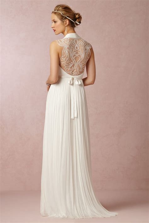 Bhdln. 60% OFF Preowned Anthropologie Wedding Dress Size 16 BHLDN "Quillen" Boho A-Line. $650.00. or Best Offer. Free shipping. BHLDN Langdon Wedding Gown by Jenny Yoo. Never Worn. Slightly Altered. Size 6/8. $500.00. 