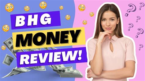 Bhg money reviews. 