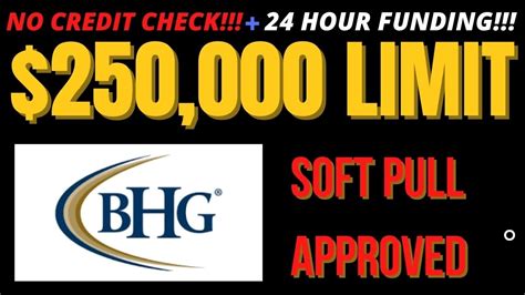 You can apply for loan amounts of up to $250,000 with BHG Personal Loans. Origination fee of 3%. This is on the low end for lenders that charge an origination fee. However, plenty of lenders don't charge an origination fee. Super long loan terms. BHG Personal Loans offers loan terms of up to 84 months. Most personal loans have a maximum term of .... 
