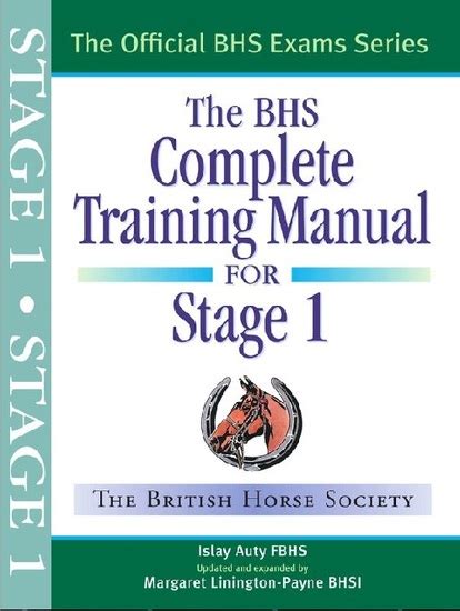Bhs training manual for stage 1. - Manual de circuitos electricos del automotor 1 spanish edition.