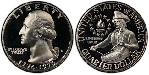 How Rare Are Bicentennial Quarters? The rarest bicentennial quarter varieties include 1976 MS67+ quarters, 1976-D MS68 quarters, and 1976-S MS69 Silver quarters. Error coins, like doubled die, overstruck, and struck through quarters are also worth hundreds.