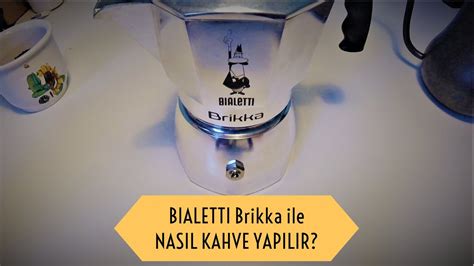 Bialetti kahve nasıl yapılır