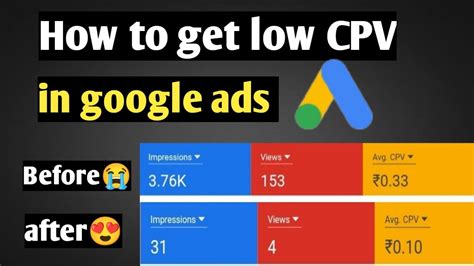 Biaya per tampilan (CPV): Definisi - Bantuan Google Ads