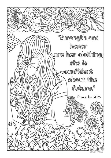 Bible Coloring Pages Adu