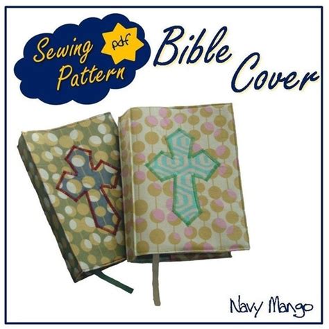 Bible Cover .pdf Sewing Pattern/Tutorial
