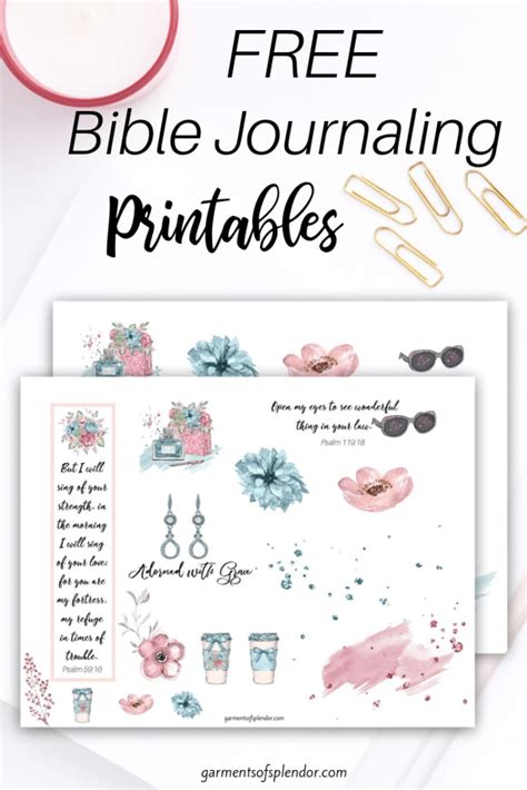 Bible Journaling Printables
