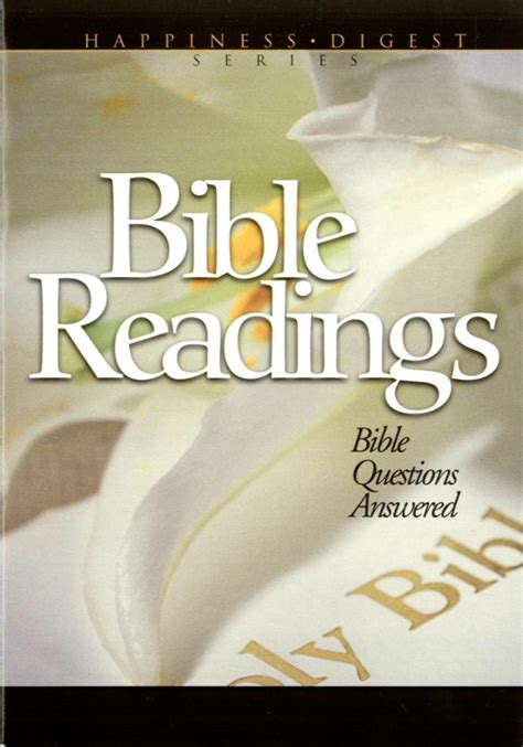 Bible Readings for the Home: A Study of Vital Scripture Topics in Question  and Answer Form. (2)