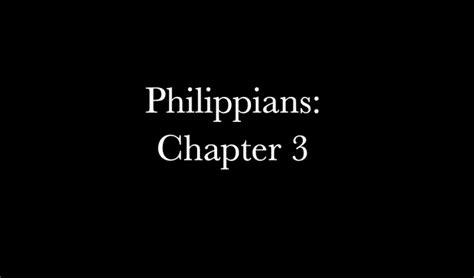 Bible Study: Philippians Ch3 Part III - Facebook