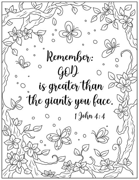 Bible Verse Coloring Book