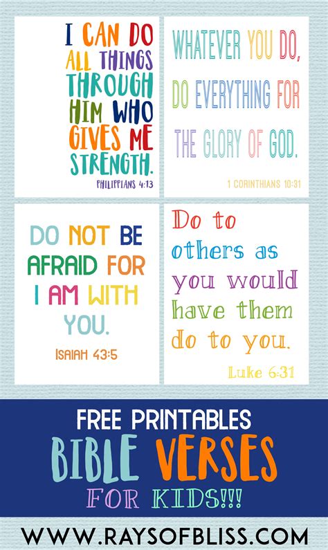 Bible Verses about Children - 10 Bible Verses: Daily Scripture …