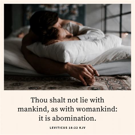 Bible Verses about Homosexuality