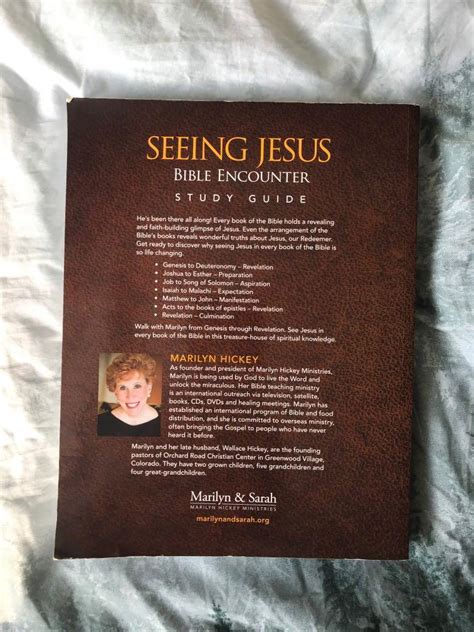 Bible encounter study guide marilyn hickey. - Trois apôtres de la nouvelle france.