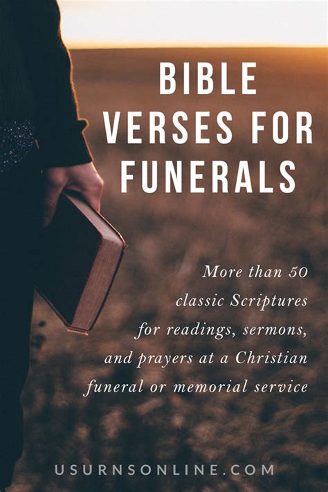 Bible verse for funeral program.  Popular Bible readings, Christian fune...