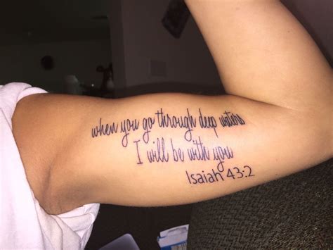 Bible Verse Tattoo Ideas. This is a well-delivered Bible verse tattoo in the style of a 3D sketch. The key element of this tattoo design is to have the skin look like it’s been torn away to have the “stone” revealed. This Chicano style hand tattoo bookmarks a specific part of the Bible for acknowledgment.. 