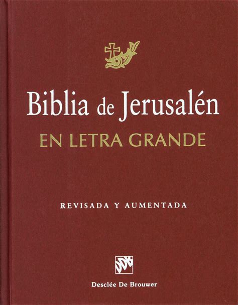 Biblia de jerusalen en letra grande. - Braucht die schweiz ein eidgenössisches börsengesetz?.