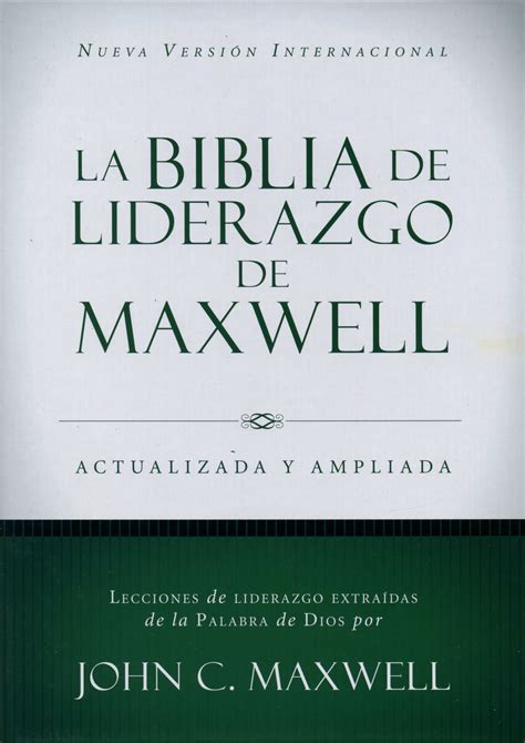 Biblia de liderazgo de maxwell biblias de thomas nelson. - Contemporary issues in accounting rankin solution manual.