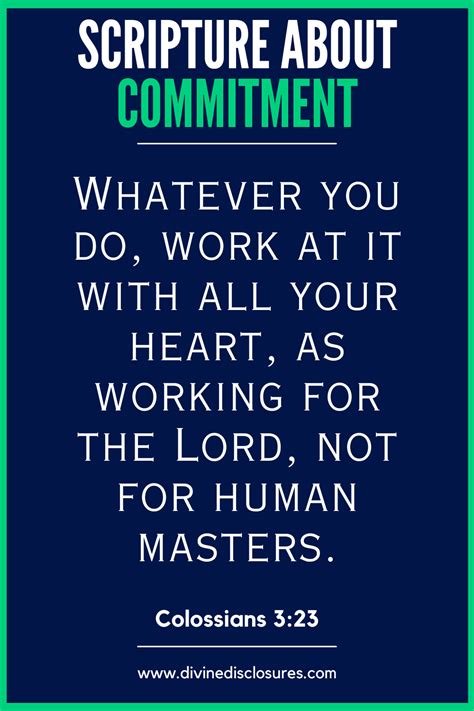 Biblical verses on commitment to christian service. .  ...