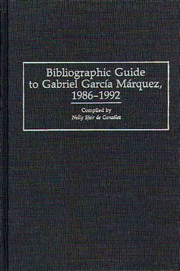 Bibliographic guide to gabriel garcia marquez 1986 1992. - 50 mots-clés de la philosophie contemporaine.