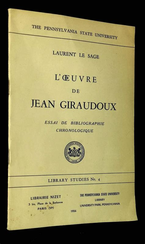 Bibliographie de l'oeuvre de jean giraudoux 1899 1982. - Spatial microsimulation a reference guide for users understanding population trends and processes.